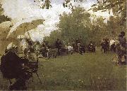 Ilya Repin At the Academy-s House in the Country oil painting reproduction
